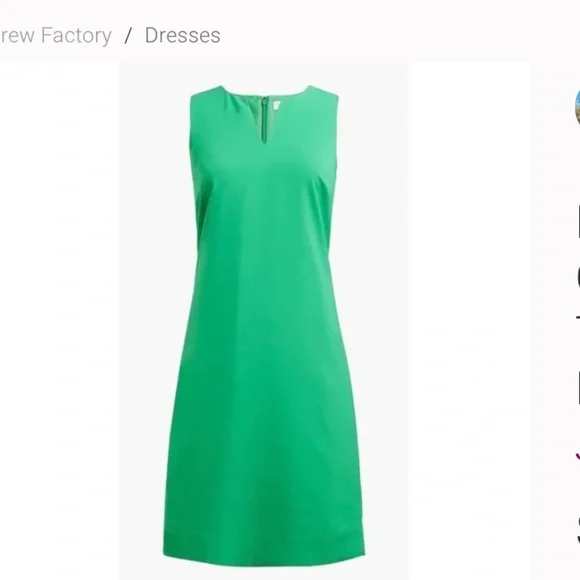 J. Crew Factory | Dresses | New Jcrew Factory Classic Suiting Dress  Traditional Green Work Dress Sz 6 | Poshmark